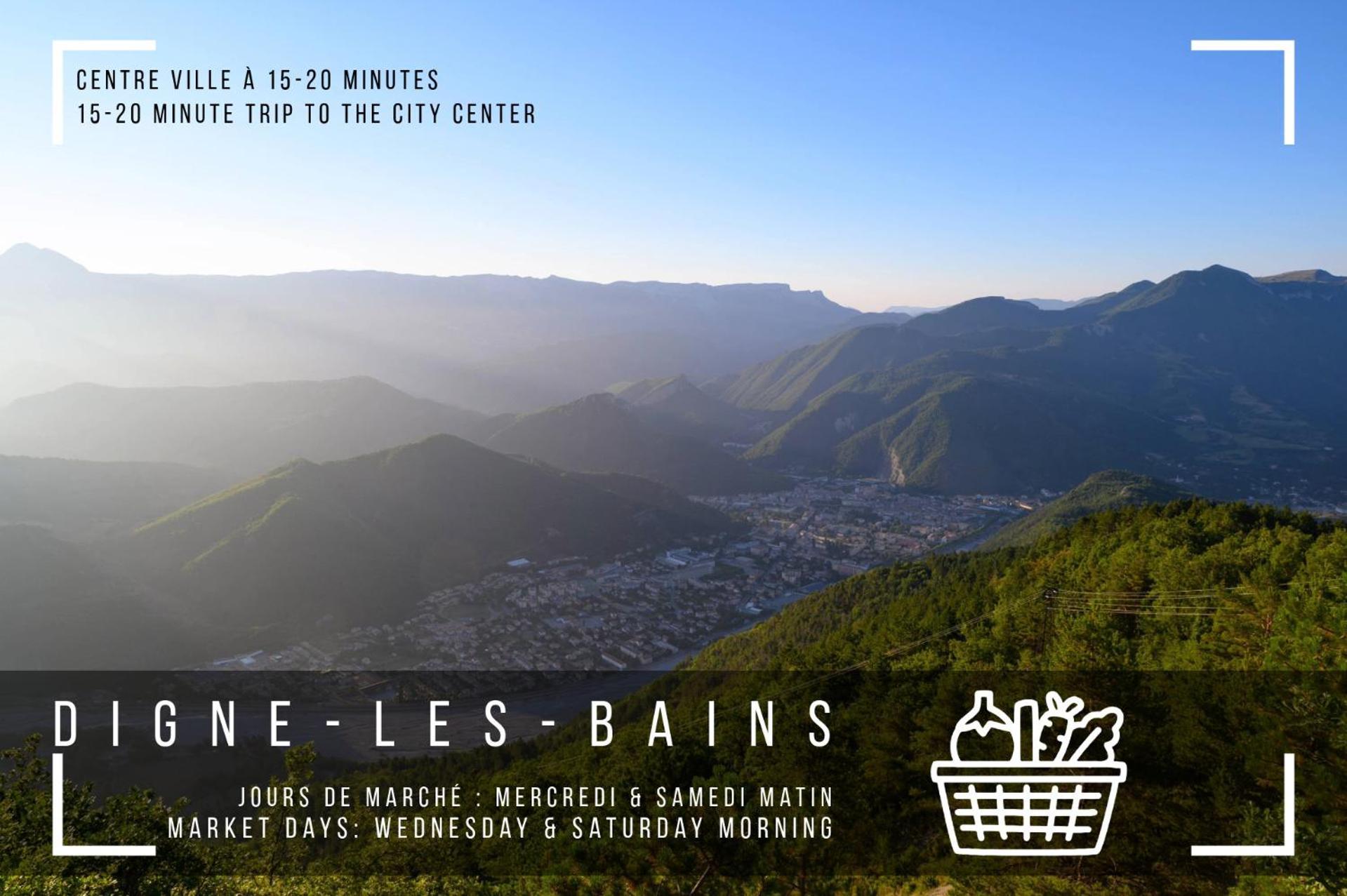 Les Eaux Chaudes Hotel Digne-les-Bains Exterior photo